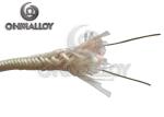 +Chromel / -Alumel Conductor Extension Cable Type K With Vitreous Silica