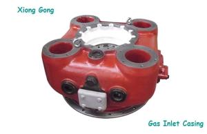 Quality ABB VTR Turbocharger Housing Gas Inlet Casing Axial Four Hole wholesale