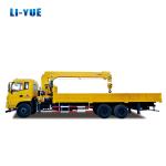 Hydraulic Telescopic Truck Mounted Crane 14 Ton 4 Sections Boom For Construction