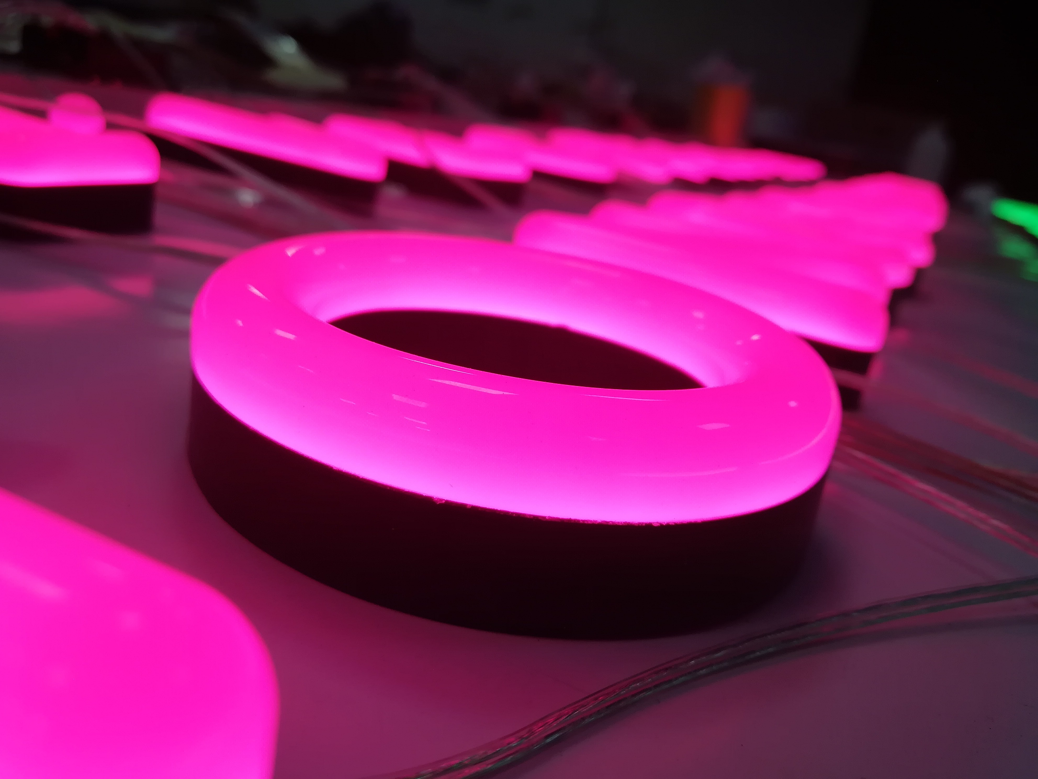 Waterproof Acrylic Neon Channel Letter Signs Durable For Office