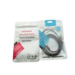 Matte plastic zipper bag foil charger/USB/phone case bag