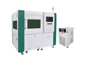 Quality Enclosed Fiber Laser Cutting Machine , 6060 Metal Sheet Laser Cutting Machine For Stainless Steel wholesale