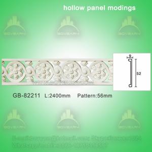 Quality Decorative PU center hollow mouldings wholesale