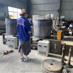 UT Machinery NO Binder Mechanical Biomass Wood Sawdust Extruder for Round