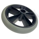 PVC TPR PU Wheelchair Caster Wheels , Wheelchair Small Wheels Longlife