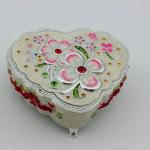 Heart Creative Dance Musical Jewelry Gift Box