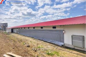 Quality Farmhouse Style Prefabricated Poultry House Steel Frame Chicken Coop For Farm wholesale