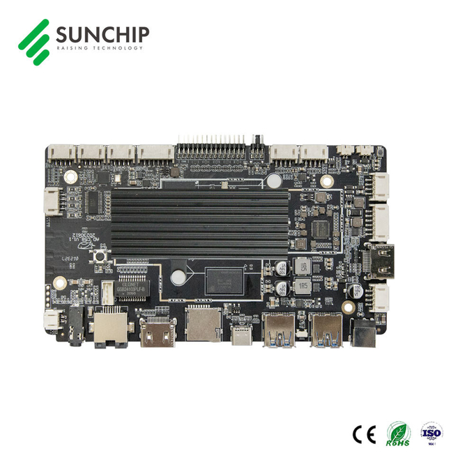 POE Enabled RK3399 Board 140mm X 95mm Supporting Micro SD Card Expansion