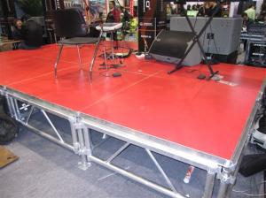 Quality Wholesale Aluminum Alloy Plywood Stage With Red Color wholesale