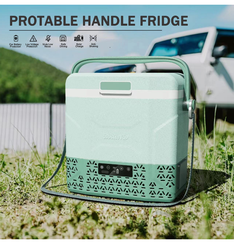 Car Fitment 24V/12V Mini Fridge 12L 50W Portable Freezer For Camping Truck RV