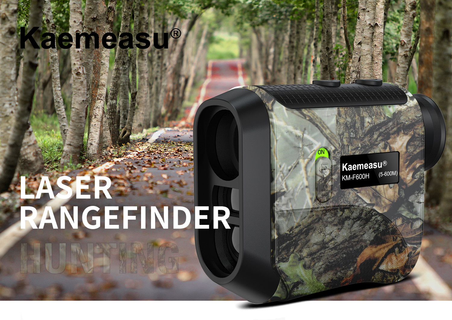 Kaemeasu Rangefinder For Hunting Golfing Viewing 6.5X Magnification