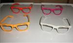 OEM / ODM Colored Frame Diffraction 3D Fireworks Glasses For Travel Site