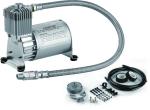Pewter Air Suspension Compressor YURUI 6390R 150PSI For Air Bag Suspension Horn