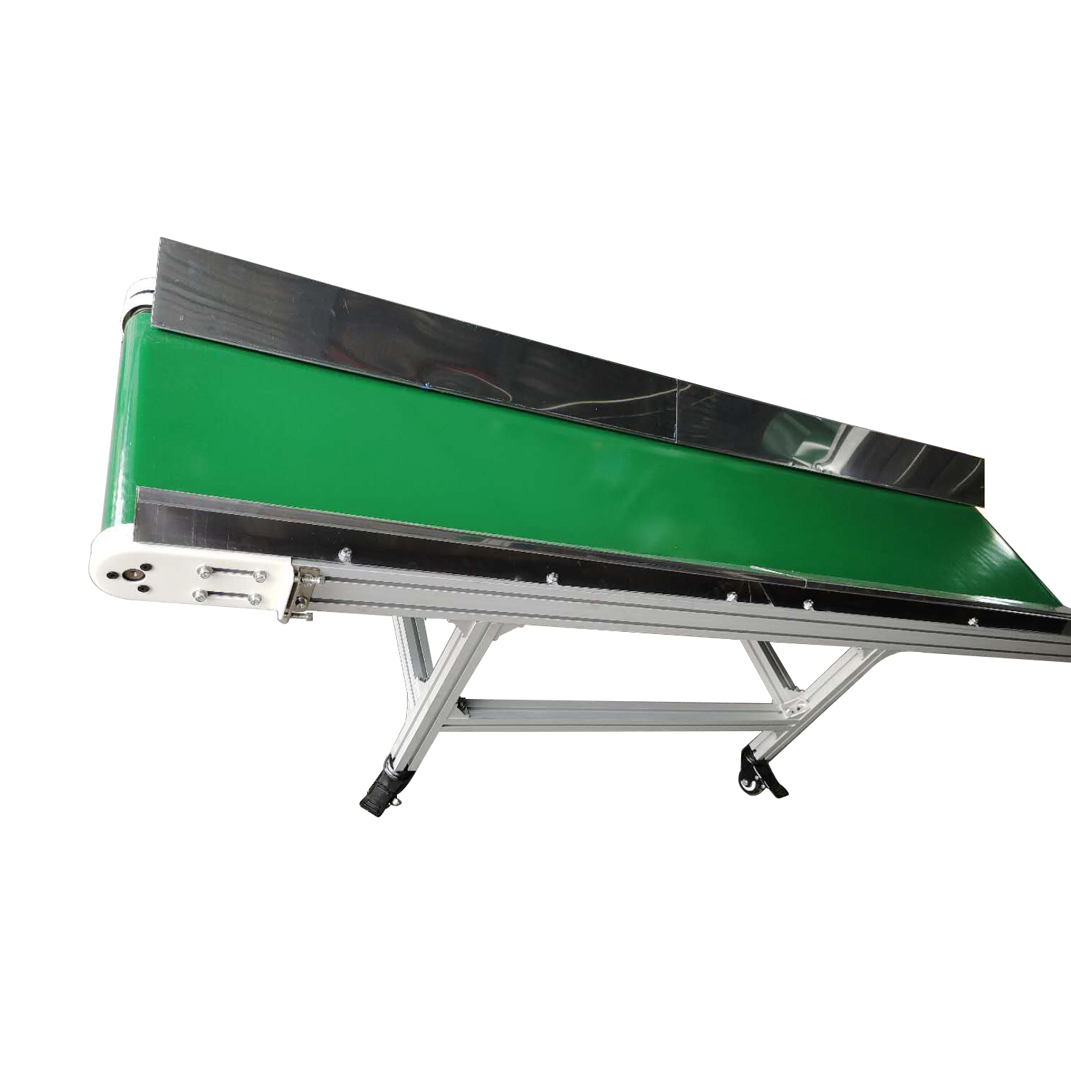 Flexible and Durable PVC Leather Material Conveyor Systems for Machinery Repair Shops