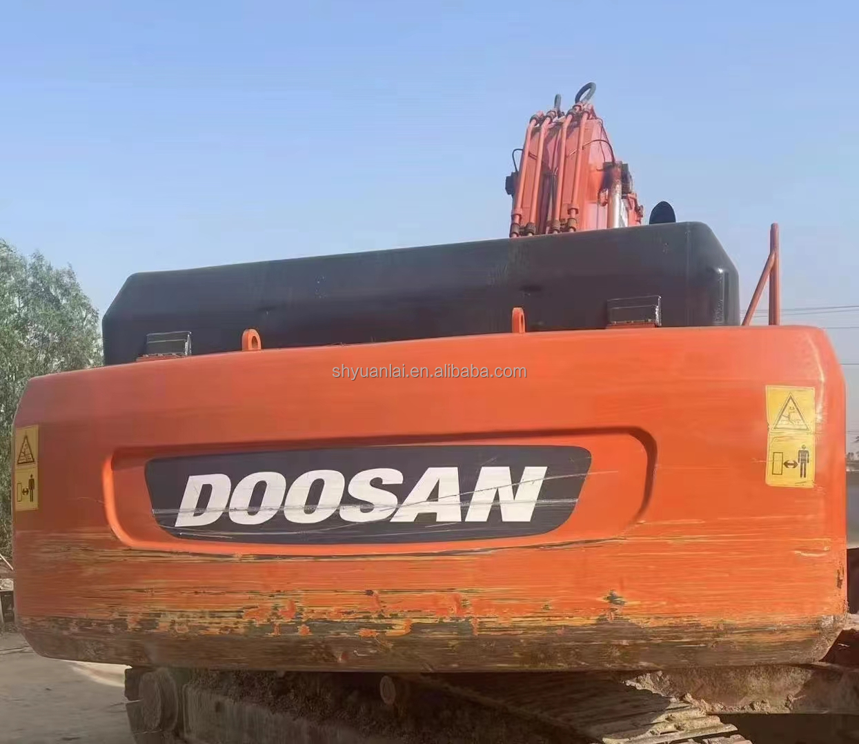 30Ton Doosan Used DH300LC-7 Excavator with Good Condition and 29600kg Operating Weight
