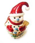 Christmas Festival Sownman Home Decorative Metal Figurines