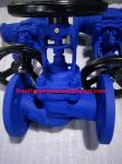DIN standard PN16 PN40 cast steel bellows globe valve