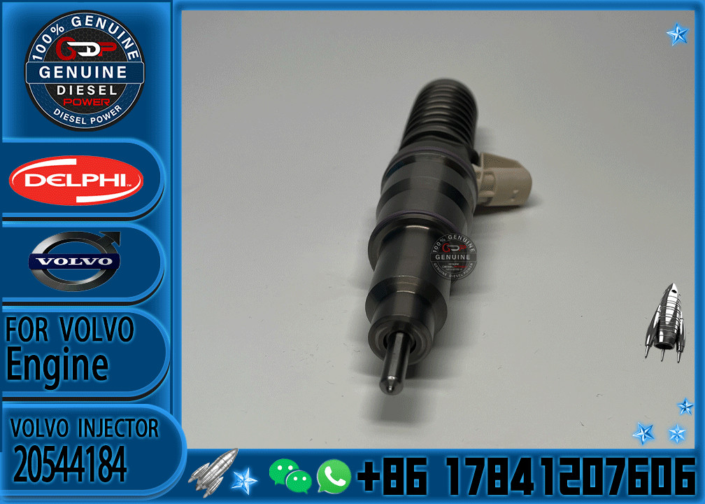 Fast delivery 21371673 21599153 21457950 fuel injector 21543203 20544184 20847327 common rail injector for Volvo D12D D13 D16