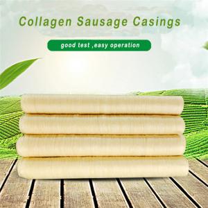 Quality Food Grade Natural Edible Collagen Sausage Casings For Fried Sausages wholesale