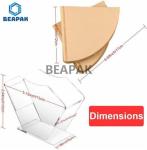 100% Wood Pulp Coffee Paper Filter Heat Seal Gravure Printing