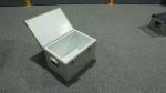 Homful Glamping Outdoor Camping Aluminum Alloy Insulated Waterproof Storage Box