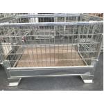 Foldable Retail Display Baskets L*W*H 800*600*800 For Advertising Good