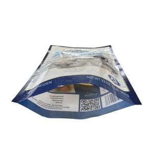 Quality Frozen Food Vacuum One Side Open Three Side Seal Bag Heavy Duty Nylon Material wholesale