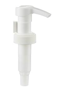 Quality 24/410 Black White Plastic Bamboo Wood Treatment Lotion Shmpoo Bottle Pump Dispenser 28 Cap Lid Bamboo Pump Top wholesale