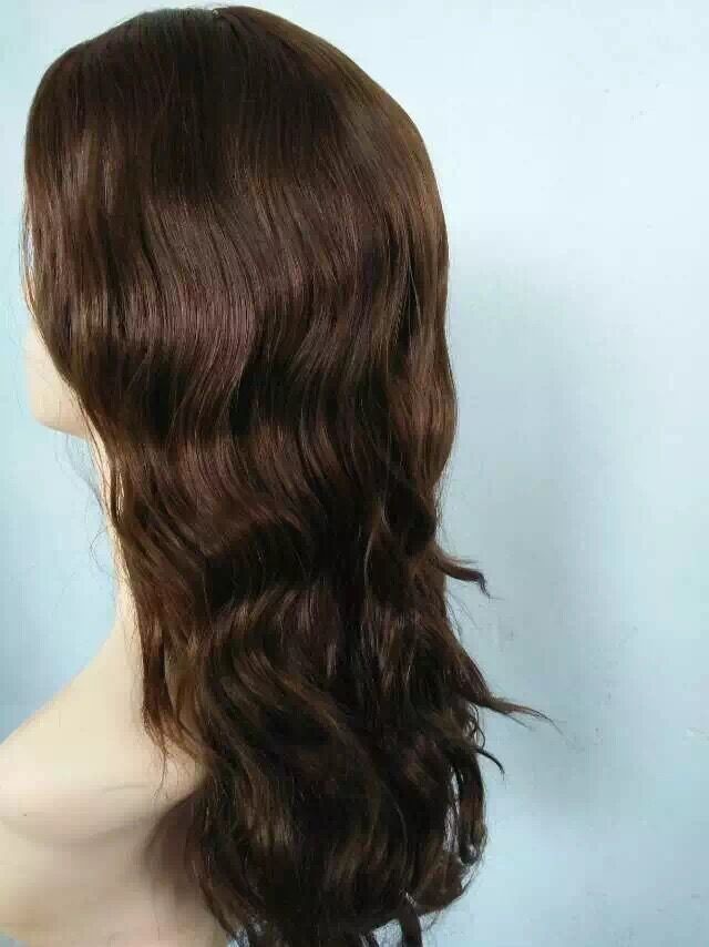 12 inch #6 Wholesale Price European Human Hair Jewish Wig Kosher Wig