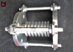 Big Size Metal Expansion Joint , Custom Expansion Joints Sleeve Coupling SS304