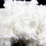 15D 100% PET Materials White Polyester Fiber Staple