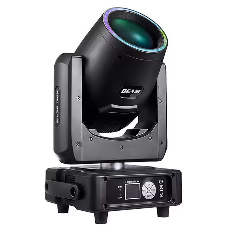 Lamp Body Material Aluminum plastic 80W 8 Colors 8 Patterns LED Beam Moving Head Light