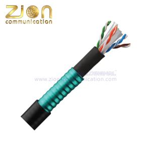 Quality Outdoor Jelly Filled Copper F/UTP UTP Cat6 Lan Cables LSZH PVC 1000m wholesale