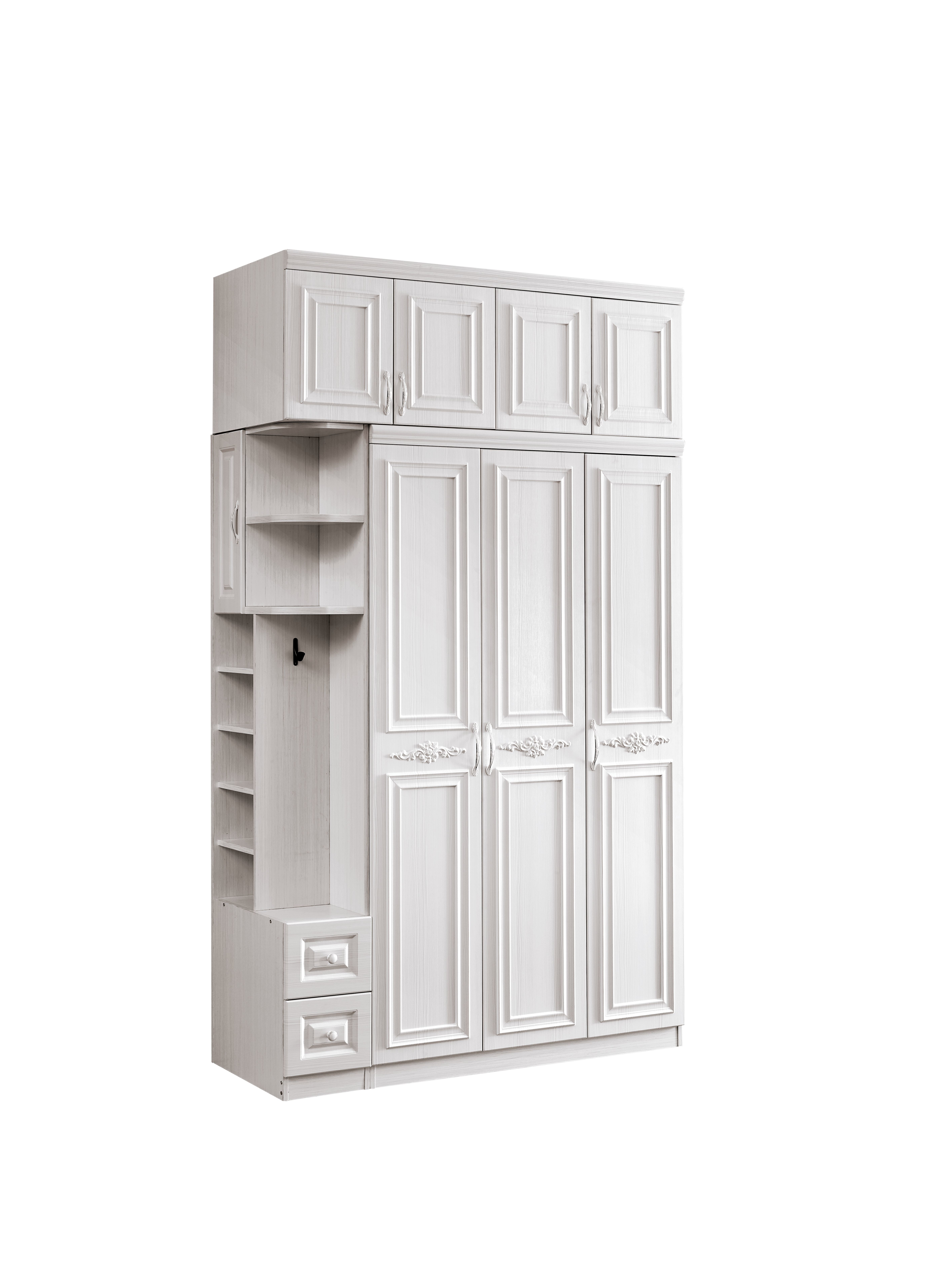 Thickened 3 Door Wardrobe With Drawers