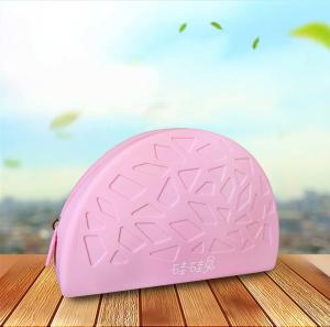 Quality Silicone Rabbit Square Silicone Cosmetic Storage Bag Fashion Solid Color Silicone Change Storage Bag wholesale