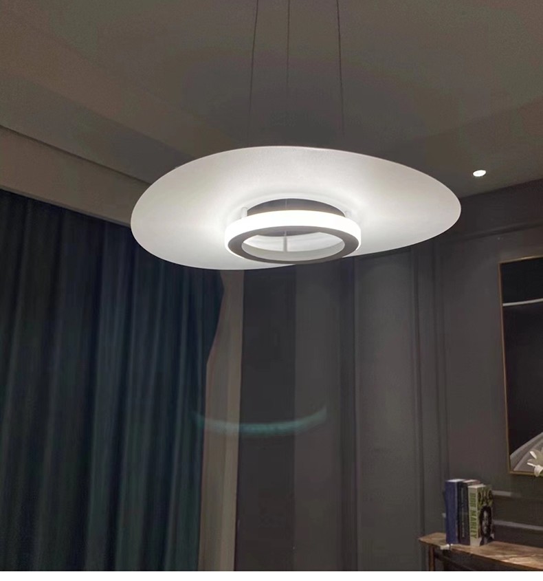 Modern Round Aluminum Led Pendant Lights For Living Room Dining Room LED Chandelier(WH-AP-586)