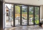 Interior Bifold Design Frameless Glass Folding Door For Living Room