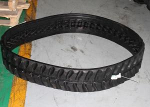 Quality Rubber Mini Excavator Tracks 230mm X 72mm X 50 Links High Tractive Force wholesale