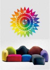 Quality Fashion Design Vinyl Wall Sticker Clock 10A041 Flower Wall Decoration wholesale