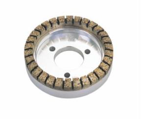 Quality Segmented Metal Bonded Diamond Grinding Wheels 175mm For Glass Double Edge Machine wholesale