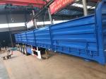Multi-Purpose Railing Semi Trailer with 1310mm Wheel Base Heavy Mechanical