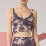 Padded Longline Sports Bra For Large Bust Sustainable Breathable AntiShrink