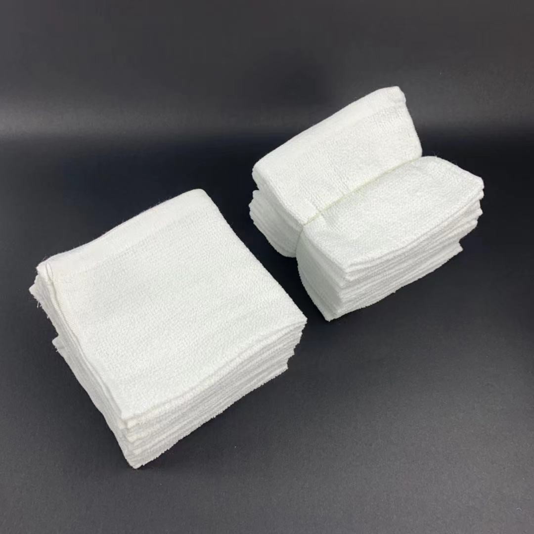 Airline Hemmed Single Use Cotton Hand Towel Bundle