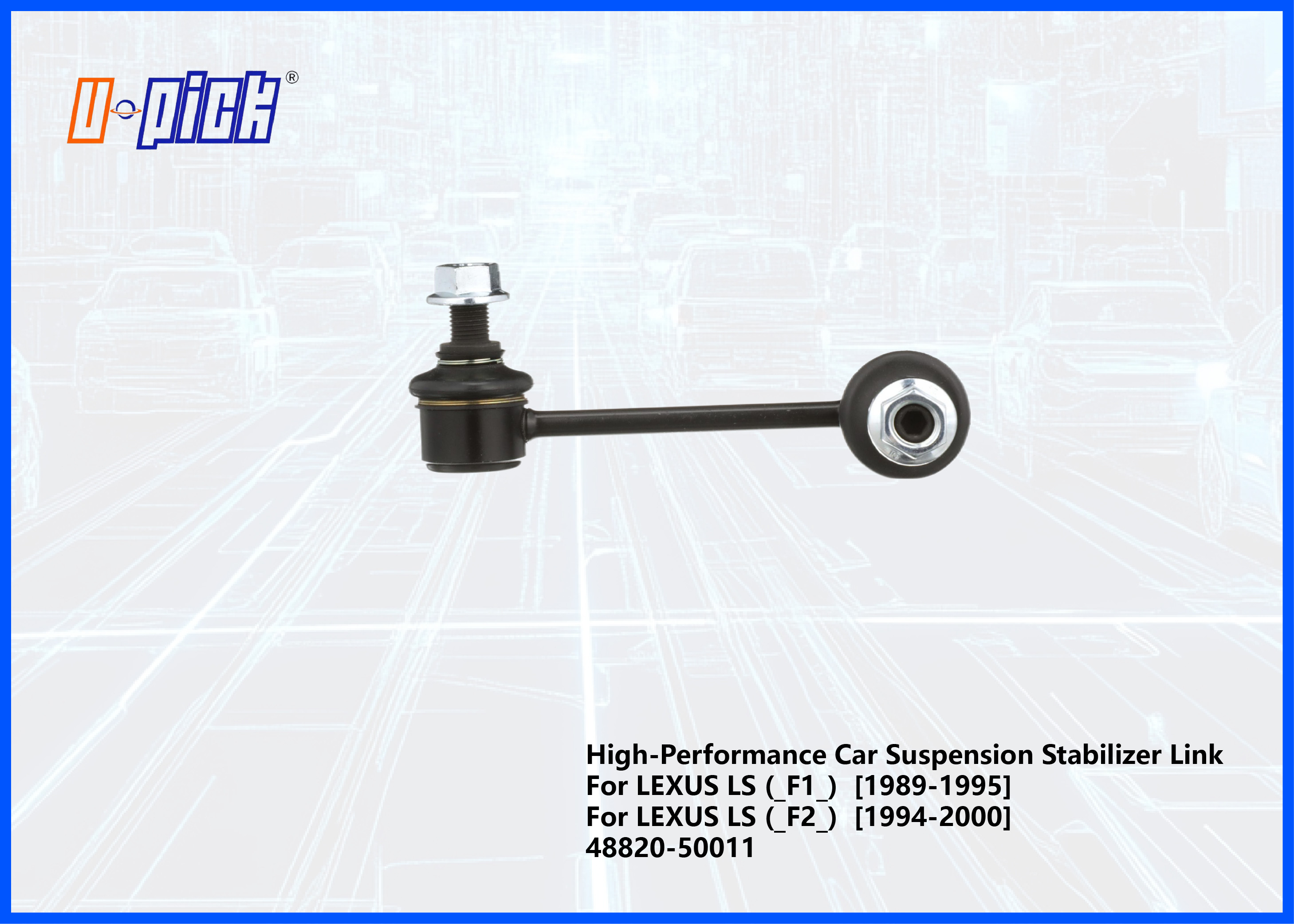 High-Performance Car Suspension Stabilizer Link For LEXUS LS (_F1_) [1989-1995] LS (_F2_) [1994-2000] 48820-50011 Front Right