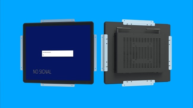 19-Inch Monitor for Security Systems and Public Information Boards