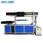 80W 100W 130W CO2 Galvo Laser Marking Machine for Glass Tube Ceramics Crystal