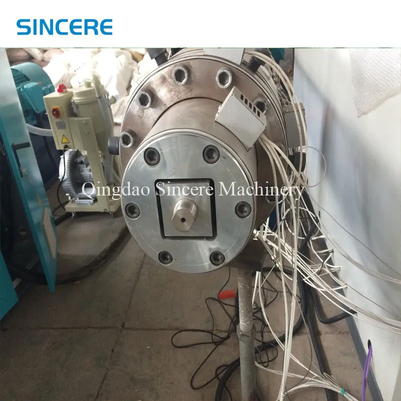 Large Diamater Sewage Winding Pipe Steel Reinforced Spiral Pipe Making Machine Extrusion Equipemnt