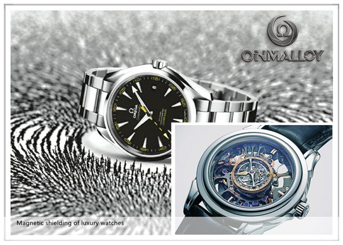 Stamping Magnetic Shielding Precision Alloys Bright Surface For Luxury Watches
