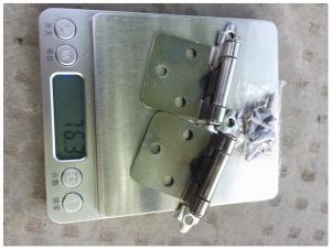 Quality Steel Bp Metal Butterfly Cabinet Hinges , Chrome Butterfly Hinges Satin Nickel Plated wholesale