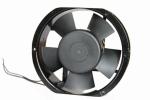 Exhaust Cooling 220V AC Brushless Fan , 7 Inch AC Radiator Fan Plastic Impellear
